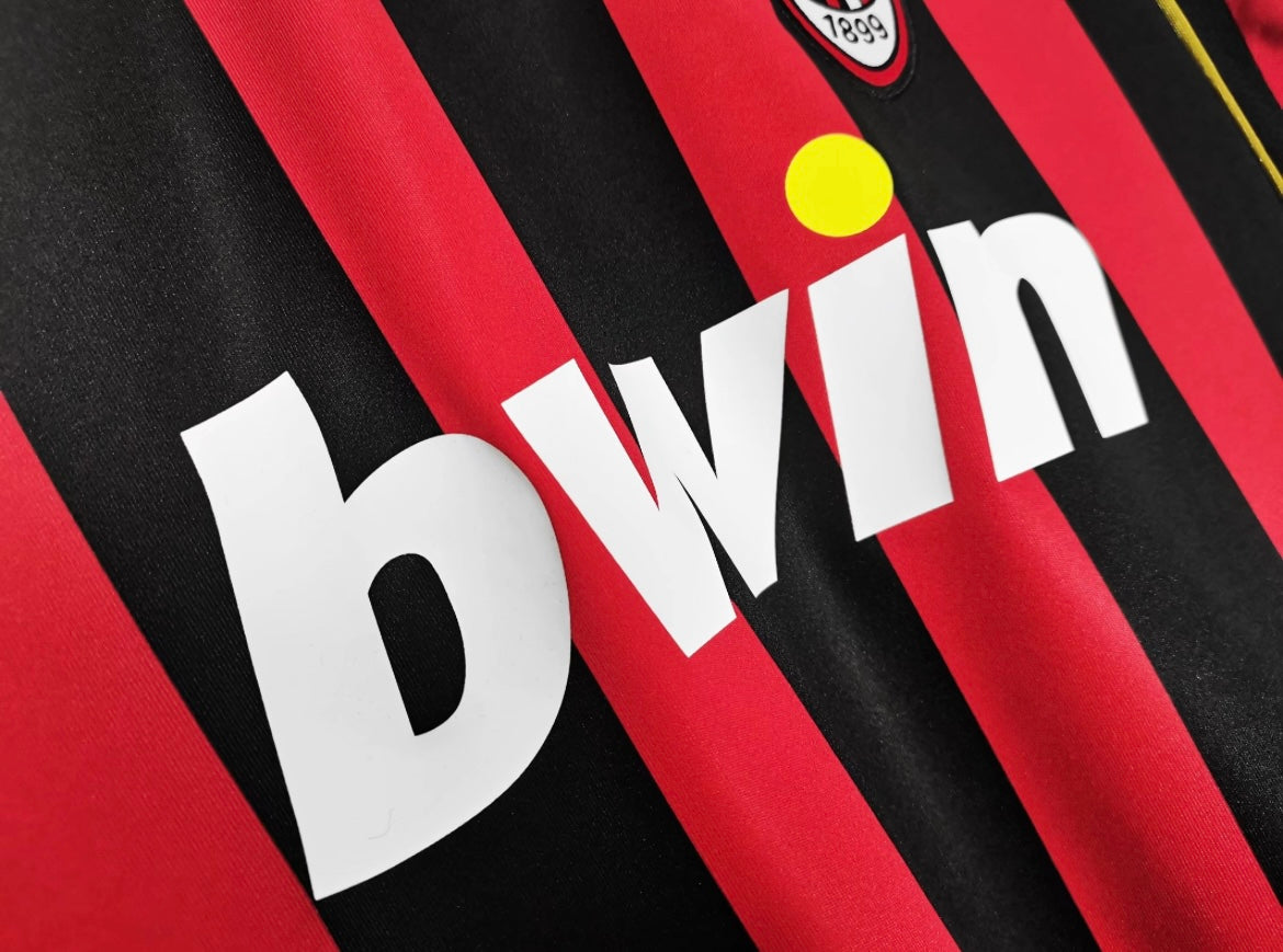 AC Milan 2006/07 Domicile à manches longues