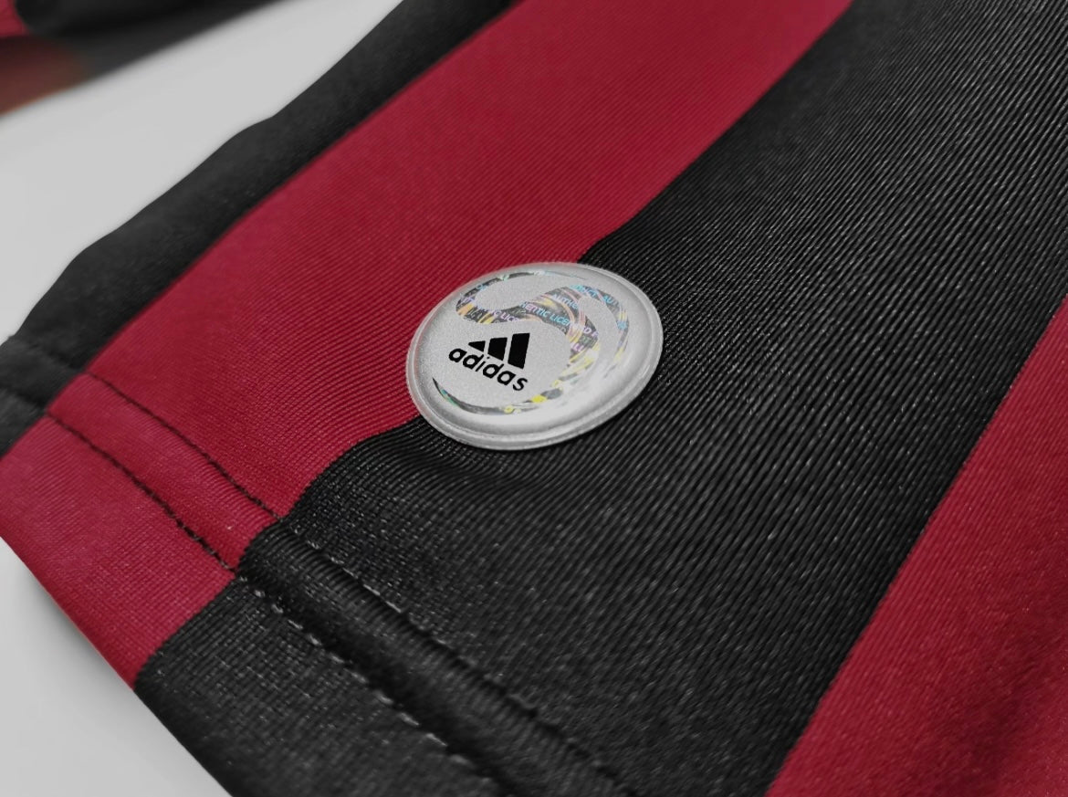 AC Milan 2009/10 Domicile à manches longues